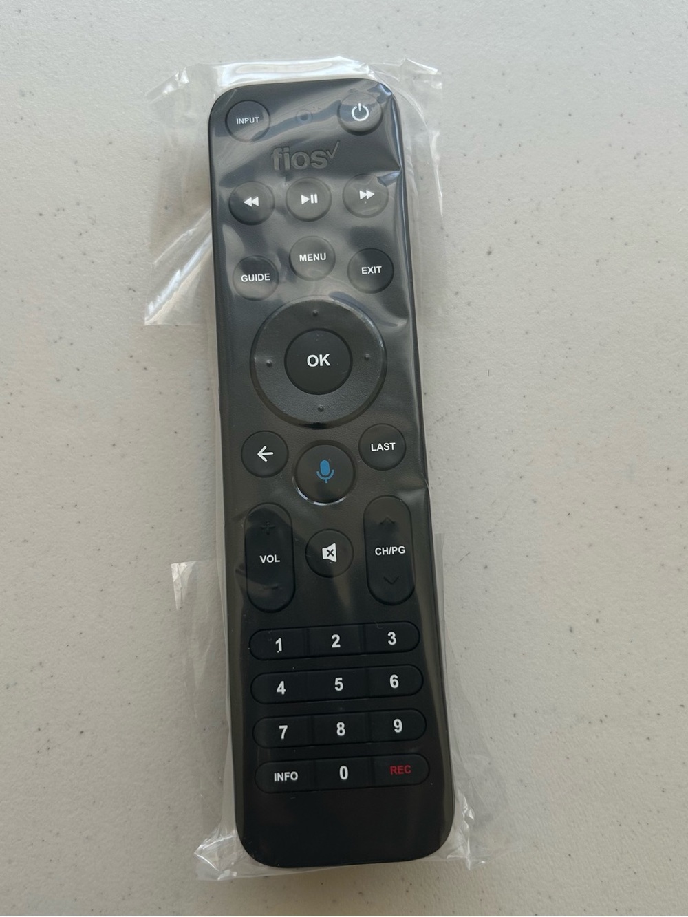 Verizon Fios Voice Remote Control Black Fios Verizon